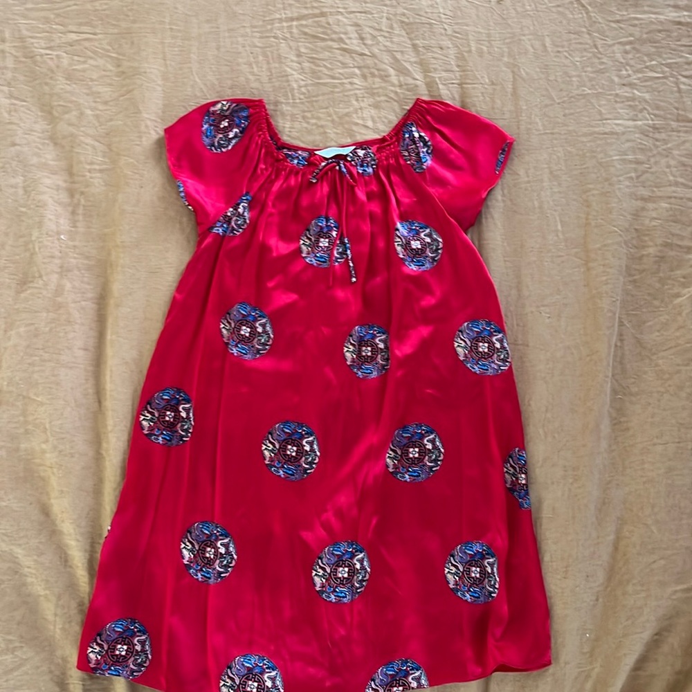 Chinese silk dress